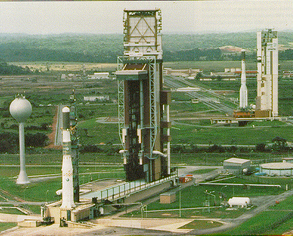 Photographie des ELA4 � Kourou